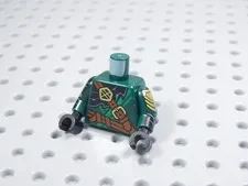 LEGO Dark Green Printed Ninja Torso Minifig AY