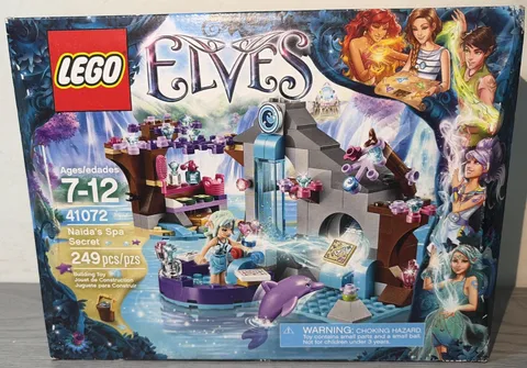 LEGO 41072 - Elves: Naida's Spa Secret 249 Pieces NEW AND SEALED - RETIRED