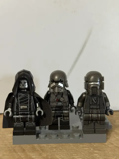 3 Lego Knight Of Ren Minifigures