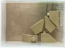 LEGO Parts - Dark Tan Slope 45 2 x 1 - No 3040 - QTY 5