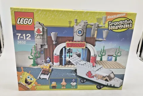 LEGO 3832 The Emergency Room New MISB Sealed SpongeBob SquarePants Original Packaging
