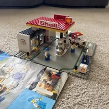 Vintage LEGO 1986 Shell Service Station 6378 - 99% Complete - Instruction Manual