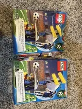 LEGO 3402 Football (soccer) Grandstand with Lights Lot Of 2