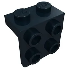 10x LEGO® Part 44728 - Bracket 1 x 2 - 2 x 2