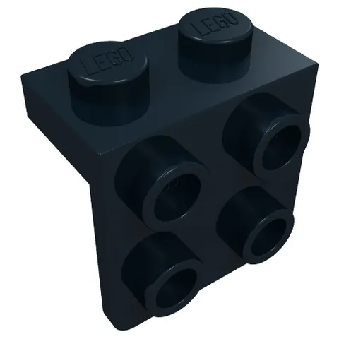 10x LEGO® Part 44728 - Bracket 1 x 2 - 2 x 2