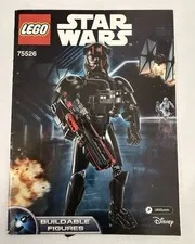 LEGO Star Wars Elite TIE Fighter Pilot 75526 Instruction Manual ONLY