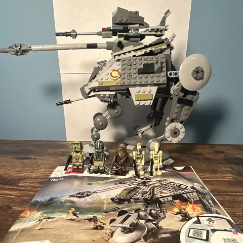 LEGO Star Wars AT-AP Walker 75234 w/ minifigures & instructions, no box
