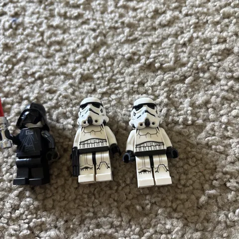 Darth Vader + 2 Clone Troopers Star Wars Action Figures