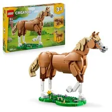 LEGO Creator 3in1 Beautiful Horse Toy - Animal Figure Transforms into a Bear or