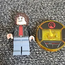 LEGO Minifigure Knight Rider And Toy Tag