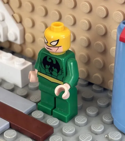 LEGO Iron Fist Minifigure - 6873 Spider-Man's Doc Ock Ambush