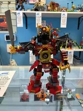 9448 Ninjago Samurai Mech *MISSING 2 FIGS* - Used