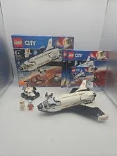 Lego City 60026 Space Mars Research Shuttle 99% Complete + All Manuals & Box