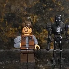 LEGO Star Wars Minifigures Lot of 4 w/ K-2SO and Accessories