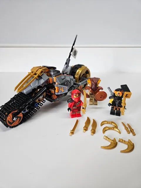 LEGO Ninjago Cole's Dirt Bike 70672 100% Complete Set with Manual