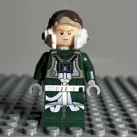 LEGO Star Wars Rebel A-Wing Pilot Minifigure (75003) sw0437 - 1N