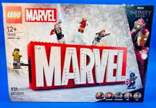LEGO Super Heroes: Marvel Logo & Minifigures (76313) NEW/SEALED