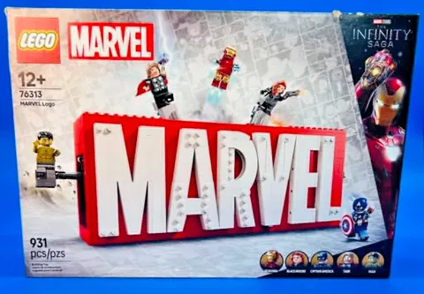 LEGO Super Heroes: Marvel Logo & Minifigures (76313) NEW/SEALED