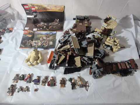 Lego Lot Of Mixed Sets LEGO 79010 The Hobbit And set 79012 Incomplete As Is