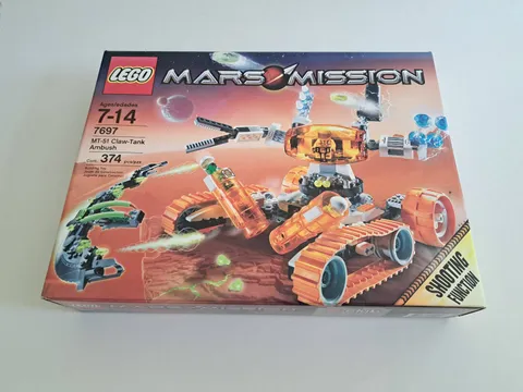 LEGO 7697 Mars Mission MT-51 Claw-Tank Ambush NEW IN BOX Sealed