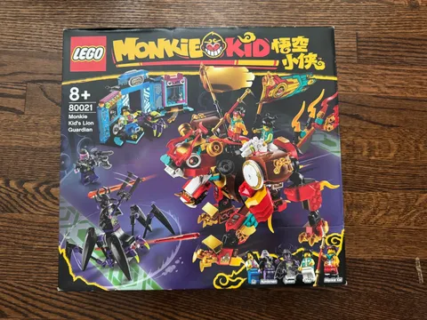 LEGO MONKIE KID: Monkie Kid's Lion Guardian (80021) New In Box