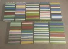 Lego Duplo - Lot Of (180) 2x6 2x8 Stud Long Thin Pieces *