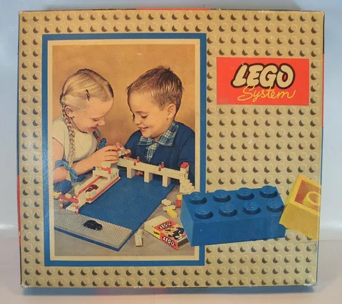 Lego System 700/5 Ancient Base Box Boxed 1960's #382