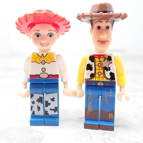 LEGO Toy Story Jessie Woody Minifigures Lot 2 Figures Disney Pixar Plastic Toy