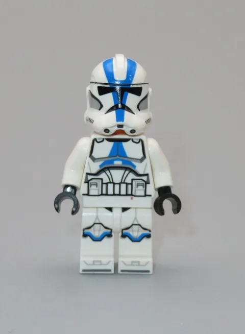 LEGO Star Wars 501st Legion Clone Trooper blue markings minifigure 75280