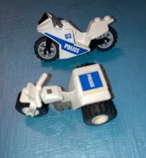 LEGO City Town Highway Patrol Police Motorcycle ATV 3 Wheel Sport Bike