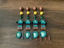 LEGO Minifgure 21358 Kraken Warrior x4 Lot Castle