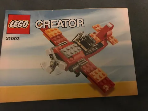 LEGO Instruction MANUAL ONLY No Bricks Creator 31003