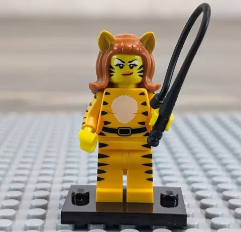 LEGO Minifigure Series 14 Monsters Tiger Woman 71010 Col218 Retired Collectible