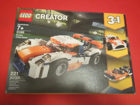 Lego Creator 3 in 1 31089 Sunset Track Racer (New Sealed) 221 pcs 2019