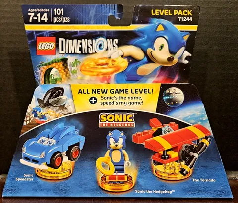 LEGO Dimensions Sonic the Hedgehog Level Pack (71244) New & Factory Sealed