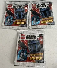 LEGO Star Wars Mandalorian Warrior Foil Bag (912286) - Sealed Lot Of 3