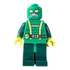 LEGO Marvel Hydra Soldier Minifigure Green Hydra Henchman Genuine LEG