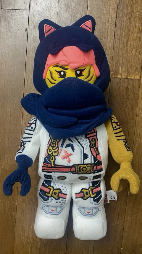 LEGO Manhattan Toy Iconic Minifigure SORA Ana Ninjago 14" Plush Figure Retired