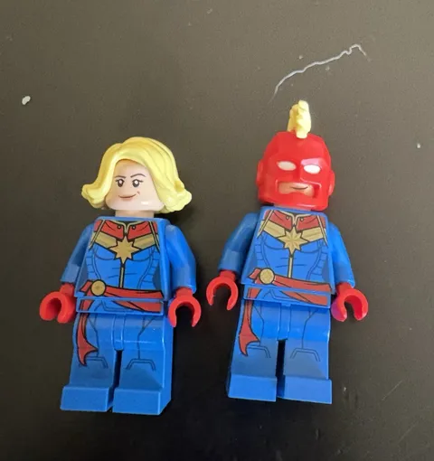LEGO Captain Marvel Minifigures Lot of 2 
