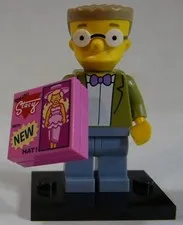 Lego Minifigure Waylon Smithers The Simpsons Series 2 Collectible Figure 71009