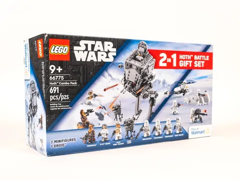 LEGO Star Wars Hoth Combo Pack 66775 AT ST Snowtrooper Battle Pack Sealed New