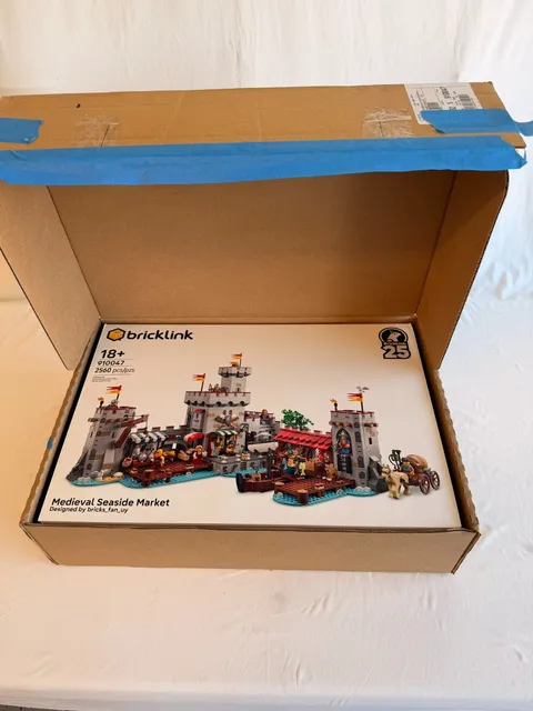 🏰 LEGO 910047 Medieval Seaside Market BrickLink Designer Program Series 3