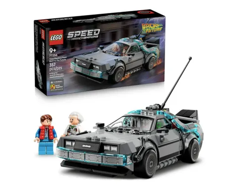 LEGO Speed Champions Back to the Future Time Machine 77256 DeLorean Ages 9+