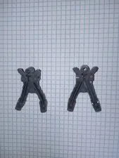 2 Lego 60902 Dark Bluish Gray Bionicle Foot Feet Ball Joint Genuine WYSIWYG IRL