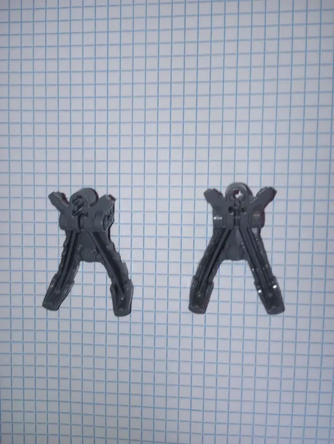 2 Lego 60902 Dark Bluish Gray Bionicle Foot Feet Ball Joint Genuine WYSIWYG IRL