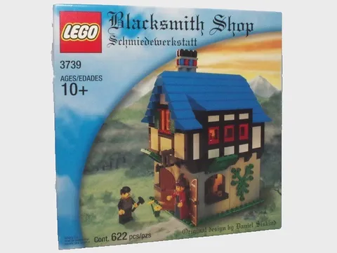 LEGO 3739 Blacksmith Shop Castle My Own Creation 2002