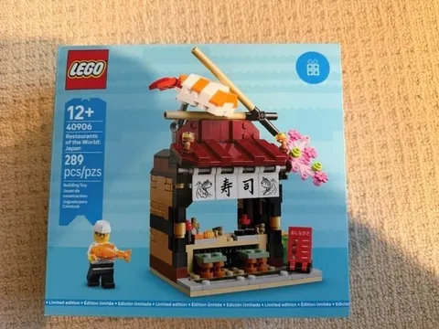 LEGO 40906 Japanese Restaurant Limited Edition 289pcs Sushi Shop Set
