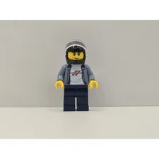 LEGO Speed Champions Dodge Charger Driver Minifigure sc072 Helmet New