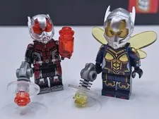 NEW Marvel Super Heroes Ant-Man & Wasp Custom Lego Minifigure Set Avengers