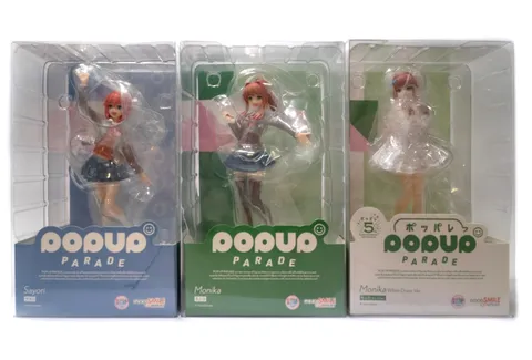 Monika + Sayori Doki Doki Literature Club DDLC - Popup Parade Complete Set